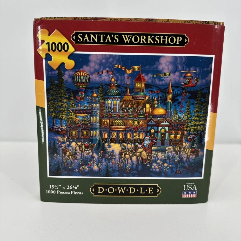 DOWDLE‎ FOLK ART COLLECTORS 1000 Pc Puzzle 